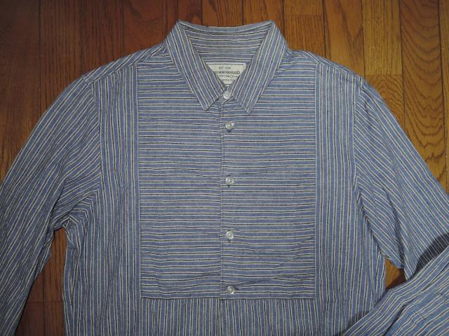 NEIGHBORHOOD ネイバーフッド ストライプシャツ S 長袖 ESTABLISH STRIPE < ブランド  NEIGHBORHOOD ネイバーフッド ストライプシャツ S 長袖 ESTABLISH STRIPE < ブランドの