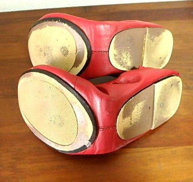 ◆Cocorose London ココローズロンドン 携帯 バレエシューズ フラットシューズ 中古品 < 女性ファッション  ◆Cocorose London ココローズロンドン 携帯 バレエシューズ フラットシューズ 中古品 < 女性ファッションの