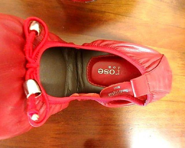 ◆Cocorose London ココローズロンドン 携帯 バレエシューズ フラットシューズ 中古品 < 女性ファッション  ◆Cocorose London ココローズロンドン 携帯 バレエシューズ フラットシューズ 中古品 < 女性ファッションの