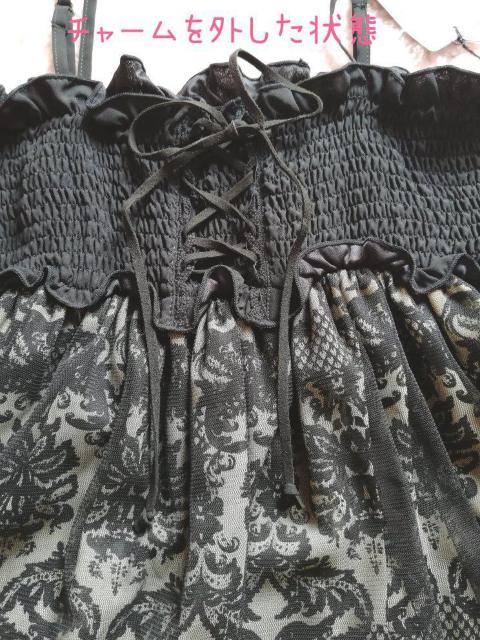 新品☆M-U*チュール重ねキャミワンピ < 女性ファッション  新品☆M-U*チュール重ねキャミワンピ < 女性ファッションの