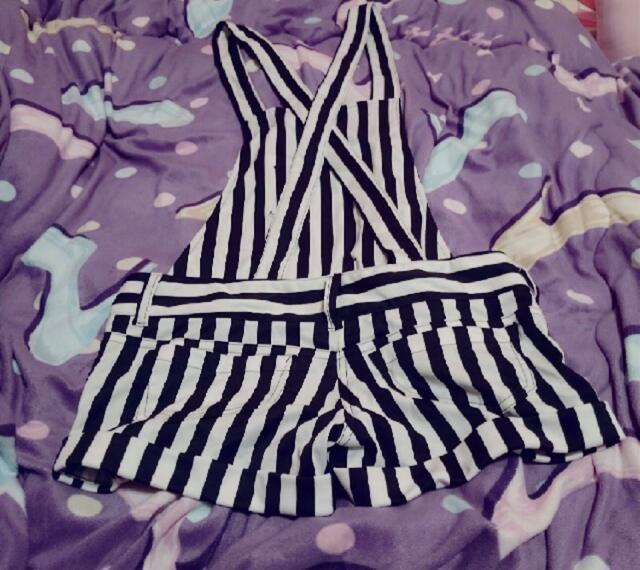 新品未使用 LIP SERVICE ストライプサロペット < ブランド 新品未使用 LIP SERVICE ストライプサロペット < ブランドの