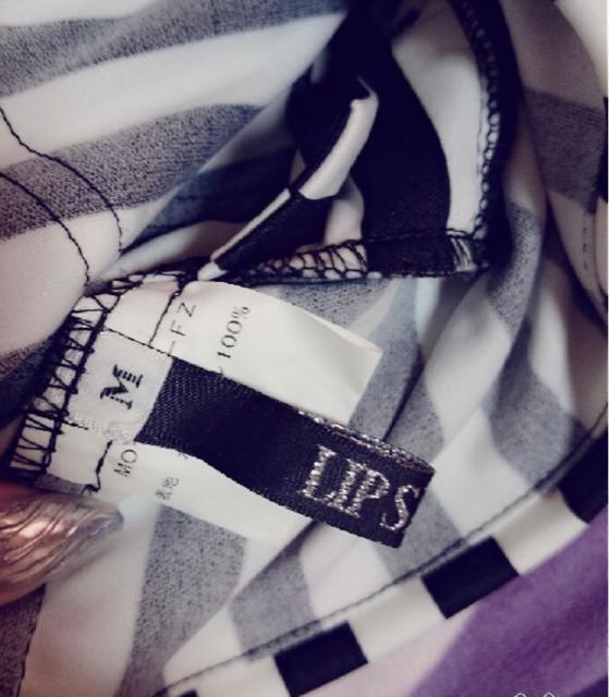 新品未使用 LIP SERVICE ストライプサロペット < ブランド 新品未使用 LIP SERVICE ストライプサロペット < ブランドの