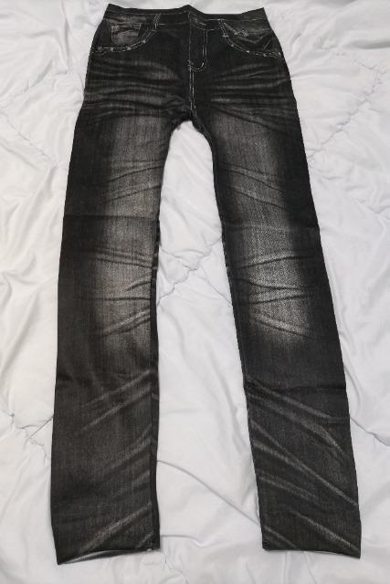 新品 デニム風 美脚 レギンス パンツ スキニーパンツ ストレッチ レディース 裏起毛 < 女性ファッション  新品 デニム風 美脚 レギンス パンツ スキニーパンツ ストレッチ レディース 裏起毛  < 女性ファッションの