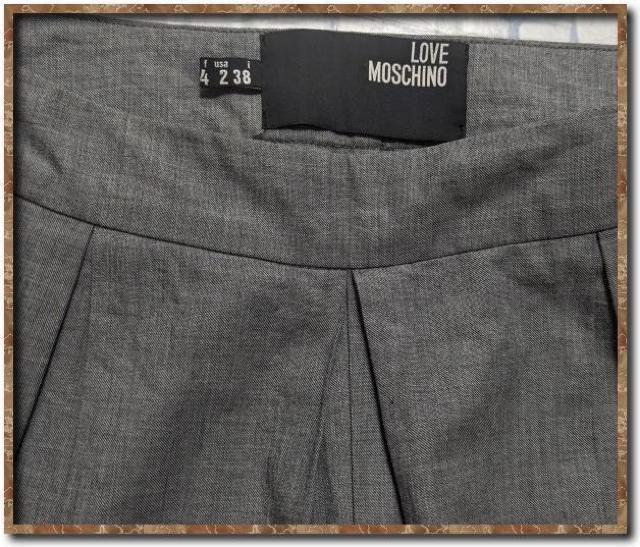 ラブモスキーノ コットンパンツ グレー < ブランド ラブモスキーノ コットンパンツ グレー < ブランドの
