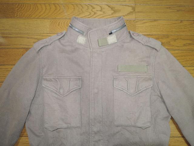 made in wjk reluxe ダブルジェーケー リラックス スウェット調 M-65 ミリタリー ジャケット M コート < ブランド made in wjk reluxe ダブルジェーケー リラックス スウェット調 M-65 ミリタリー ジャケット M コート < ブランドの