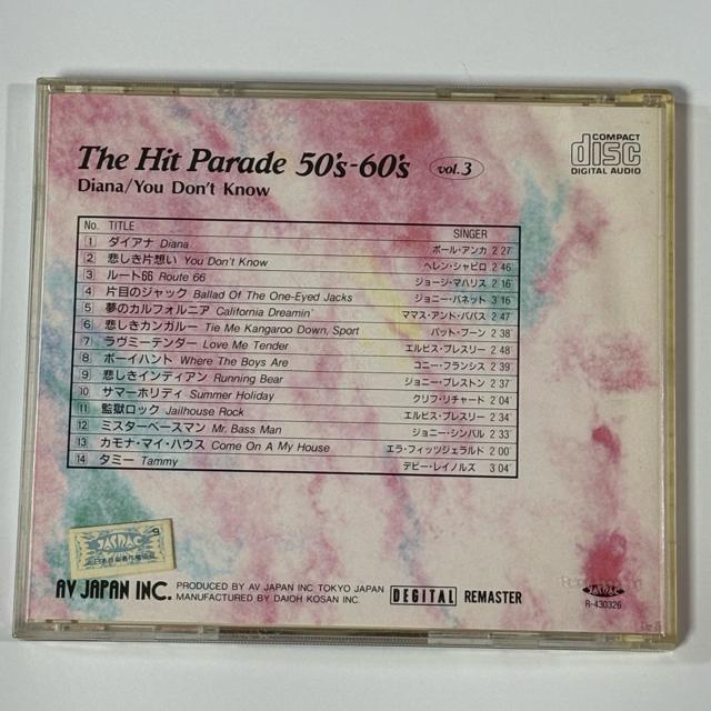 The Hit Parade 50's-60's vol.3 �� CD/DVD/�r�f�I�� 