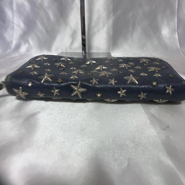 JIMMY CHOO ジミーチュウ 長財布 ラウンドファスナー レザー < ブランド JIMMY CHOO ジミーチュウ 長財布 ラウンドファスナー レザー < ブランドの