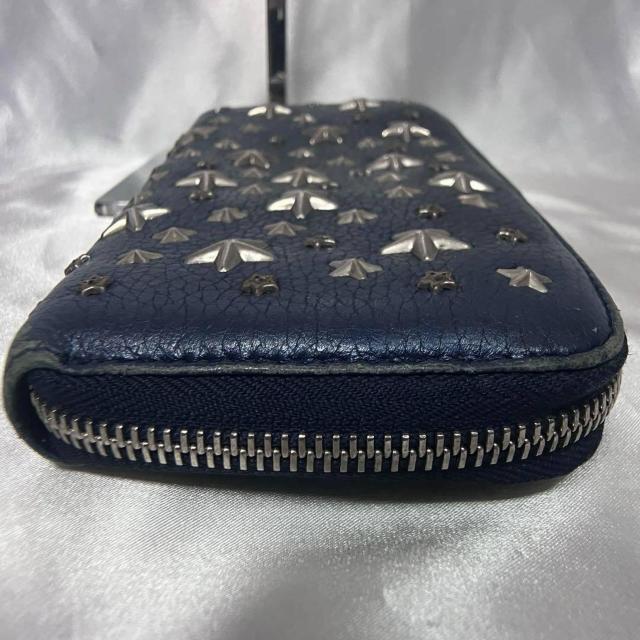 JIMMY CHOO ジミーチュウ 長財布 ラウンドファスナー レザー < ブランド JIMMY CHOO ジミーチュウ 長財布 ラウンドファスナー レザー < ブランドの