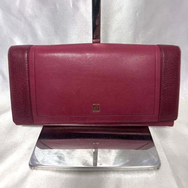 GIVENCHY ジバンシー 長財布 ワインカラー がま口 ボルドー レディース < ブランド GIVENCHY ジバンシー 長財布 ワインカラー がま口 ボルドー レディース < ブランドの