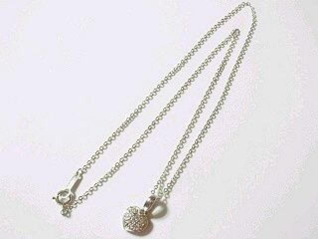 【SILVER 925刻印入】ハートネックレス V < 女性アクセサリー/時計 【SILVER 925刻印入】ハートネックレス V < 女性アクセサリー/時計の