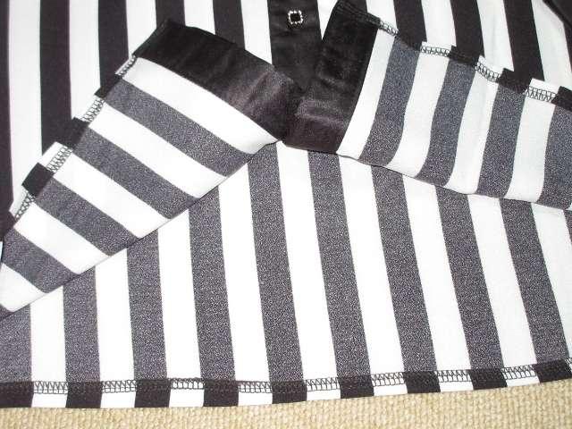 未使用☆モノトーン*太ストライプ模様*長袖シャツ*レディース < 女性ファッション  未使用☆モノトーン*太ストライプ模様*長袖シャツ*レディース < 女性ファッションの