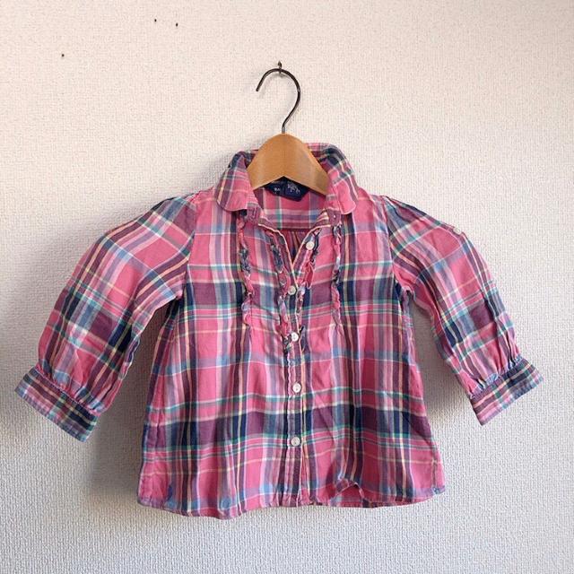 ◆RALPH LAUREN/ラルフローレン◆チェック柄シャツ★ベビー24M*90サイズ < ブランド ◆RALPH LAUREN/ラルフローレン◆チェック柄シャツ★ベビー24M*90サイズ < ブランドの