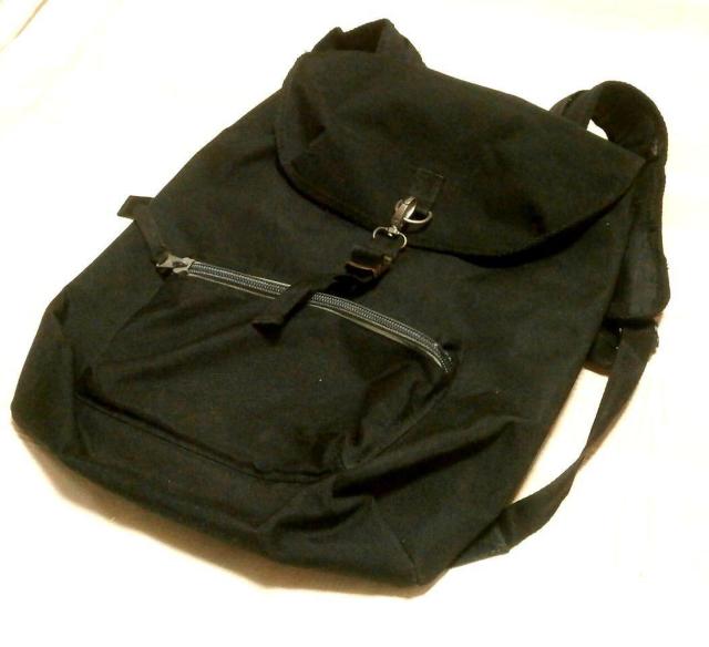 ◆camp vibes リュック ブラック 中古品 < 男性ファッション  ◆camp vibes リュック ブラック 中古品  < 男性ファッションの