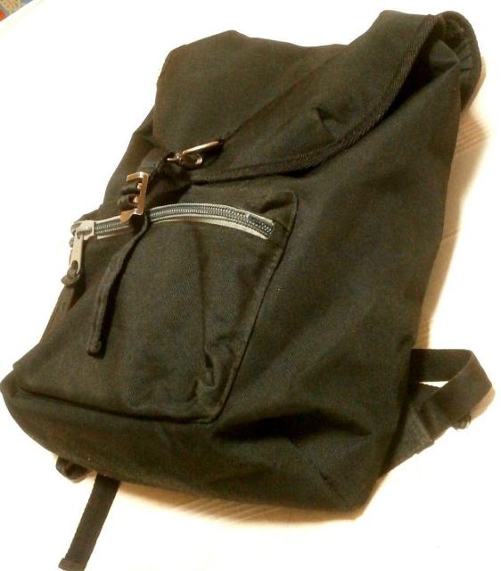 ◆camp vibes リュック ブラック 中古品 < 男性ファッション  ◆camp vibes リュック ブラック 中古品 < 男性ファッションの