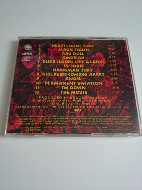 AEROSMITH GAX~X wPERMANENT VACATIONx   ^gObY 