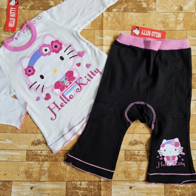 新品*タグ付き*ハローキティ*ズボン*ラメ*フリル*キティちゃん*英字*ロゴ*ハート*花*黒×ピンク*パンツ*80 < キッズ/ベビー  新品*タグ付き*ハローキティ*ズボン*ラメ*フリル*キティちゃん*英字*ロゴ*ハート*花*黒×ピンク*パンツ*80  < キッズ/ベビーの