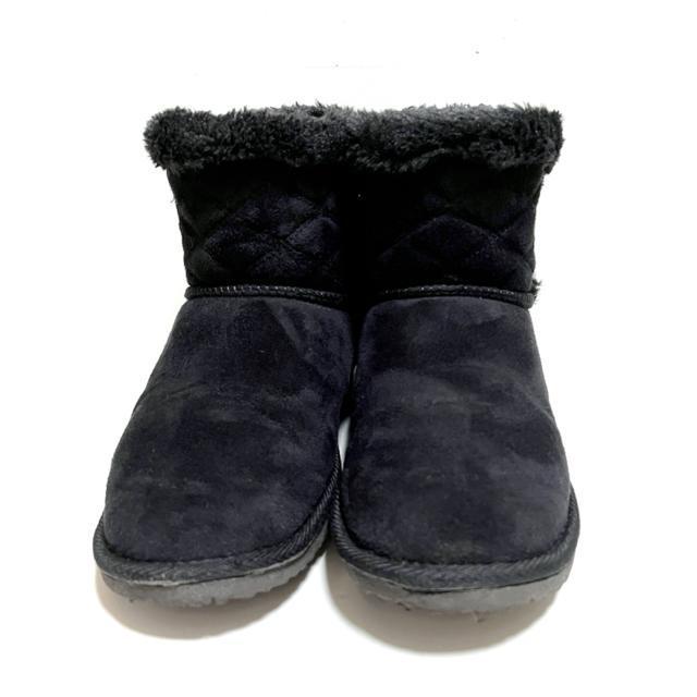 【used】バックルムートンブーツ/GU/サイズL/ブラック < 女性ファッション  【used】バックルムートンブーツ/GU/サイズL/ブラック < 女性ファッションの