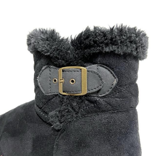 【used】バックルムートンブーツ/GU/サイズL/ブラック < 女性ファッション  【used】バックルムートンブーツ/GU/サイズL/ブラック < 女性ファッションの