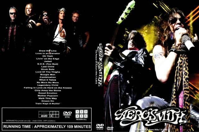 AEROSMITH LIVE AUBURN HILLS 2012 GAX~X   CD/DVD/rfI 
