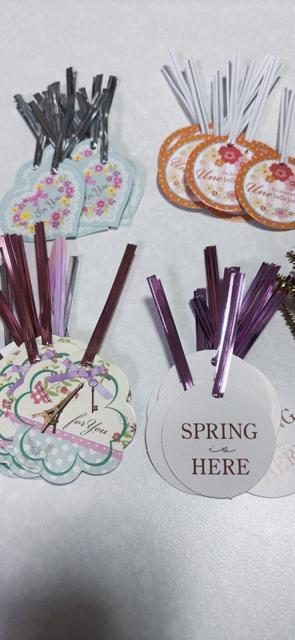 ★ラッピングタグ 9種類ランダムに40個セット < インテリア/ライフ  ★ラッピングタグ 9種類ランダムに40個セット < インテリア/ライフの