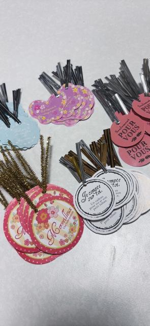 ★ラッピングタグ 9種類ランダムに40個セット < インテリア/ライフ  ★ラッピングタグ 9種類ランダムに40個セット < インテリア/ライフの