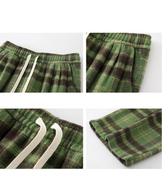 送料無料 新品 チェック柄パンツハイウエストワイドパンツ < 女性ファッション  送料無料 新品 チェック柄パンツハイウエストワイドパンツ < 女性ファッションの