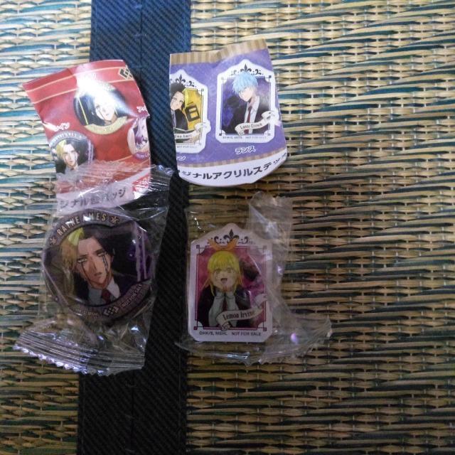 マッシュル×くら寿司 缶バッチ&アクリルステッカー < アニメ/コミック/キャラクター  マッシュル×くら寿司 缶バッチ&アクリルステッカー  < アニメ/コミック/キャラクターの