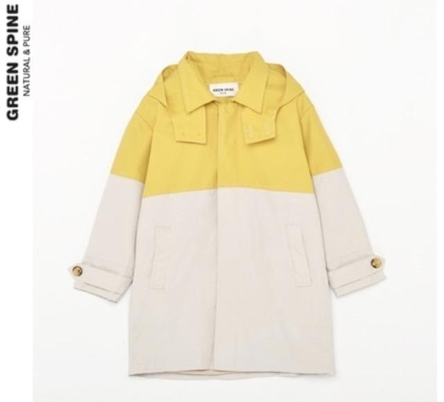 130★GREEN SPINE★バイカラーコート★新品★送料無料 < キッズ/ベビー  130★GREEN SPINE★バイカラーコート★新品★送料無料 < キッズ/ベビーの