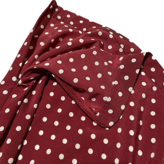 agnes.b アニエスベー 美品 ドット柄 膝丈 スカート < 女性ファッション agnes.b アニエスベー 美品 ドット柄 膝丈 スカート < 女性ファッションの