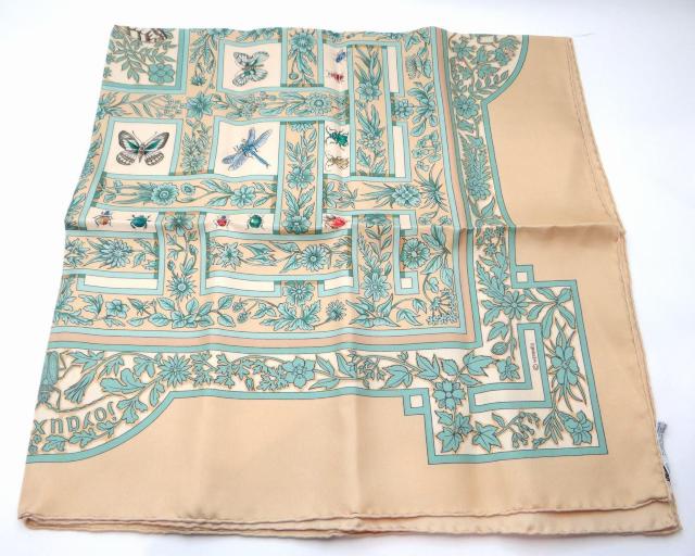HERMES エルメス カレ90 joyaux de lete 夏の宝石 シルクスカーフ マルチカラー<USED>【送料無料】 < ブランド HERMES エルメス カレ90 joyaux de lete 夏の宝石 シルクスカーフ マルチカラー<USED>【送料無料】 < ブランドの