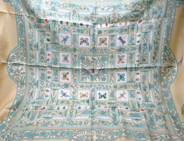 HERMES エルメス カレ90 joyaux de lete 夏の宝石 シルクスカーフ マルチカラー<USED>【送料無料】 < ブランド HERMES エルメス カレ90 joyaux de lete 夏の宝石 シルクスカーフ マルチカラー<USED>【送料無料】 < ブランドの