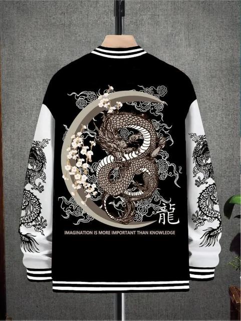 爆ヤス価格2990円★メンズ フリース裏地 ドラゴン刺繍 ベースボールジャケット 暖かい USAサイズS(日本サイズL相当)赤 < 男性ファッション 爆ヤス価格2990円★メンズ フリース裏地 ドラゴン刺繍 ベースボールジャケット 暖かい USAサイズS(日本サイズL相当)赤 < 男性ファッションの