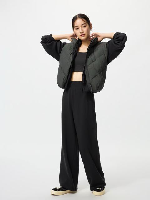 UNIQLO ウォームフリースストレートパンツ/丈短め < ブランド UNIQLO ウォームフリースストレートパンツ/丈短め < ブランドの