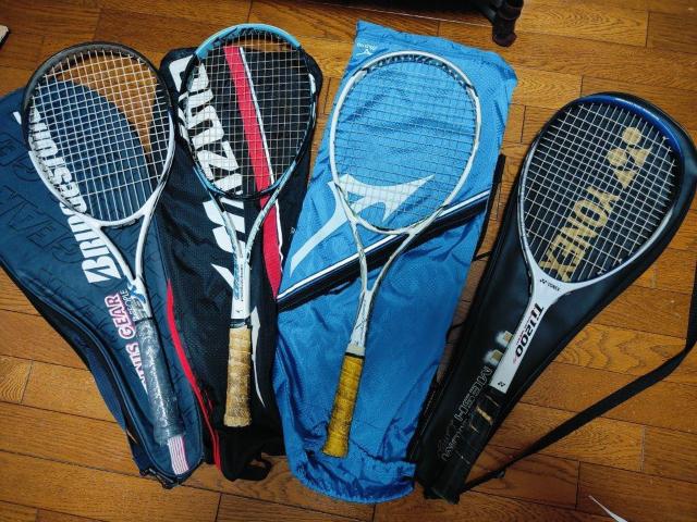Mizuno ミズノ YONEX ヨネックス 軟式 ソフトテニス テニス ラケット まとめ売り < レジャー/スポーツ Mizuno ミズノ YONEX ヨネックス 軟式 ソフトテニス テニス ラケット まとめ売り < レジャー/スポーツの