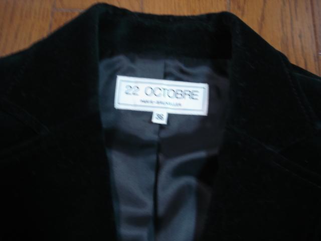 �����@���h�D�[�I�N�g�[�u���@22 OCTOBRE�@�R�[�f�����W���P�b�g���������I �� �u�����h�� 