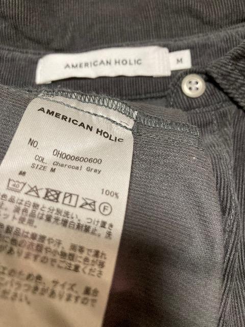 AMERICAN HOLIC�����R�[�f�����C�V���c�����s�[�X�^�t�F�C�N�t�@�[�x�X�g  �� �u�����h�� 