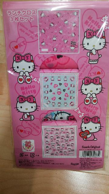 キティちゃんランチクロス3枚セット@ < おもちゃ キティちゃんランチクロス3枚セット@ < おもちゃの