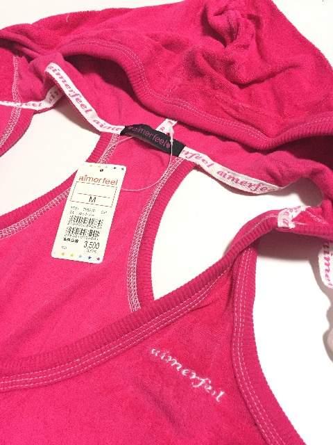 新品<ピンクパーカー>aimerfeel/エメフィール(ワンピースCP)定価3675 < 女性ファッション  新品<ピンクパーカー>aimerfeel/エメフィール(ワンピースCP)定価3675 < 女性ファッションの