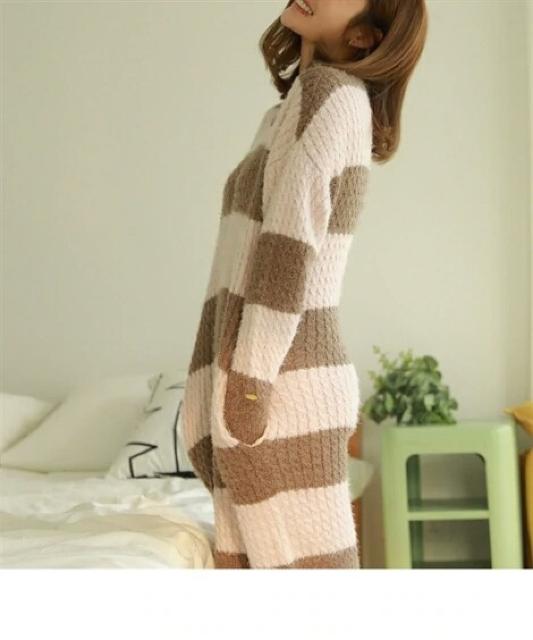 MーLサイズ新品タグ付きケーブルルームワンピース!女子力アップ! < 女性ファッション  MーLサイズ新品タグ付きケーブルルームワンピース!女子力アップ! < 女性ファッションの