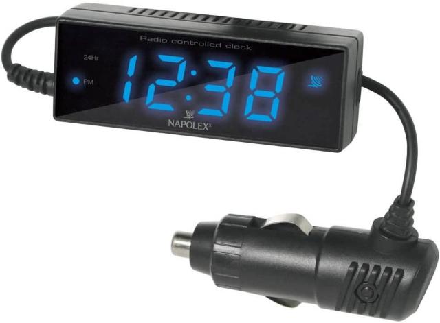 ナポレックス 車用 電波時計 カープラグ給電 < 自動車/バイク ナポレックス 車用 電波時計 カープラグ給電 < 自動車/バイク