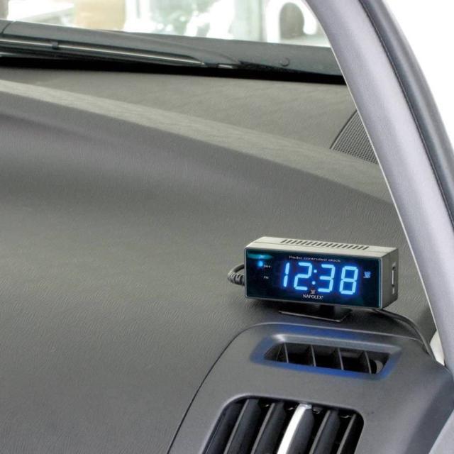 ナポレックス 車用 電波時計 カープラグ給電 < 自動車/バイク ナポレックス 車用 電波時計 カープラグ給電 < 自動車/バイク