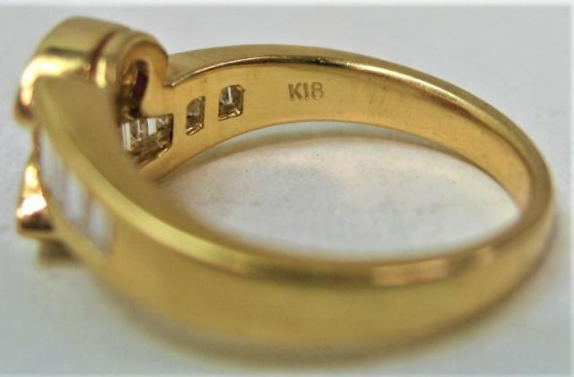 K18 18 O w r[ 0.83ct _C 0.61ct  ANZT[/v 