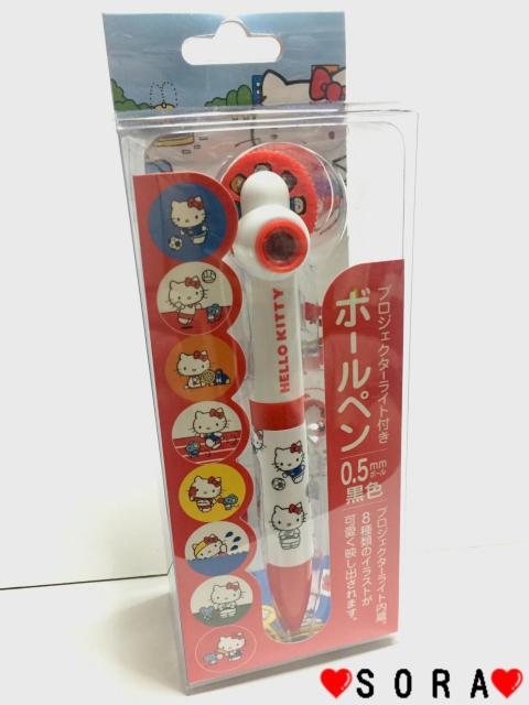 【キティ】可愛い♪プロジェクターライト付 8種類スポーツイラスト ボールペン < インテリア/ライフ  【キティ】可愛い♪プロジェクターライト付 8種類スポーツイラスト ボールペン < インテリア/ライフの
