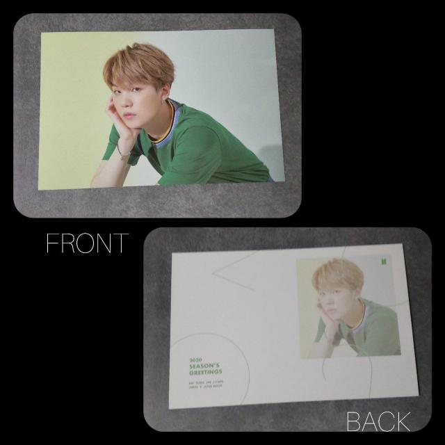 【完全限定品】BTS 2020 SEASON'S GREETINGS 4点シュガ < タレントグッズ  【完全限定品】BTS 2020 SEASON'S GREETINGS 4点シュガ < タレントグッズの