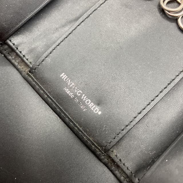 即決 HUNTING WORLD ハンティングワールド 6連キーケース < ブランド  即決 HUNTING WORLD ハンティングワールド 6連キーケース < ブランドの