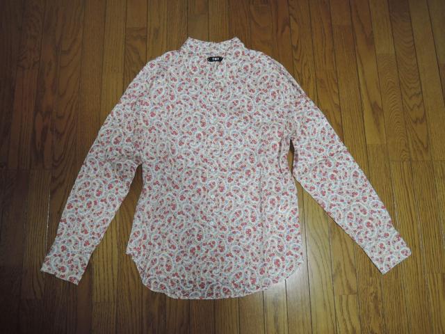 TMT リバティ柄シャツ S 花柄 薄手 長袖シャツ ティーエムティー < ブランド  TMT リバティ柄シャツ S 花柄 薄手 長袖シャツ ティーエムティー  < ブランドの