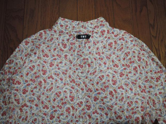 TMT リバティ柄シャツ S 花柄 薄手 長袖シャツ ティーエムティー < ブランド  TMT リバティ柄シャツ S 花柄 薄手 長袖シャツ ティーエムティー < ブランドの