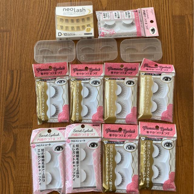 未使用つけまつげ13個セット/つけまつ毛/付けまつ毛まとめ売り < 香水/コスメ/ネイル  未使用つけまつげ13個セット/つけまつ毛/付けまつ毛まとめ売り  < 香水/コスメ/ネイルの