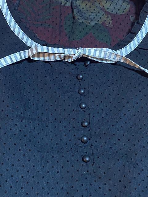 細見え☆ブラック水玉トップス☆ < 女性ファッション 細見え☆ブラック水玉トップス☆ < 女性ファッションの