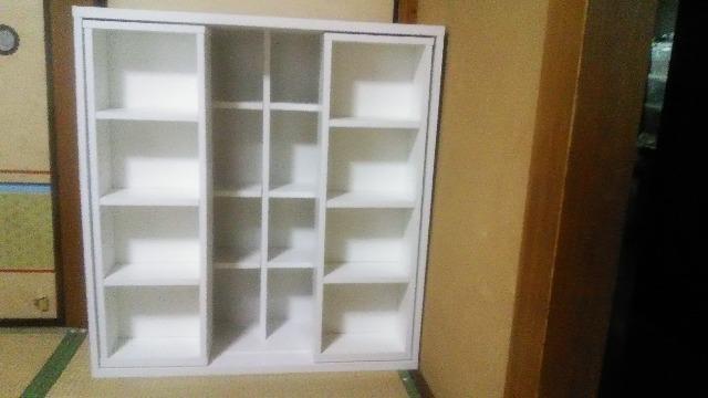 ニトリで購入したスライド式本棚 埼玉八潮にて保管 程度は良いと思います < インテリア/ライフ  ニトリで購入したスライド式本棚 埼玉八潮にて保管 程度は良いと思います  < インテリア/ライフの